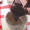 とろける♡二度絞り生チョコタルトの工程4