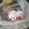 【スナップえんどうと鶏肉のコンソメバター炒め】の工程1