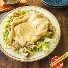 【TVで紹介】蒸し鶏と蒸し野菜の中華ダレ