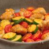 夏野菜のさっぱりガーリックチキンの工程6