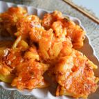 カリッモチッがたまらない♫じゃがいものキムチチーズ焼き♡