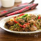 タイ風！牛肉のオイスター炒め