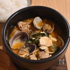 子ども取り分け！発酵スンドゥブチゲ