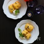 かぼちゃとラムレーズンのスコーン