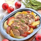 クリスマスに★豚肉とリンゴのポットロースト