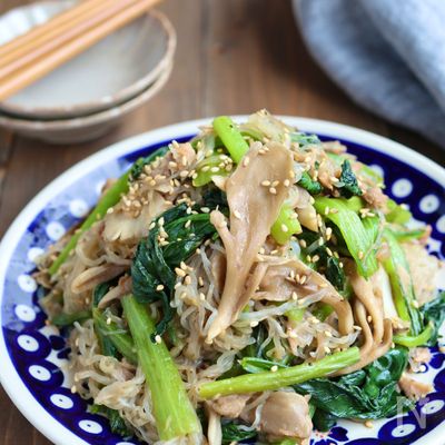 こまツナしらたき炒め【腸活おかず】
