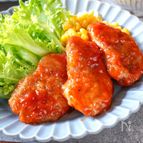 【10分】コク&ラクうま！豚ヒレ肉のポークチャップ。