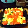 チョロリスの作ってみた!投稿(切ってのせるだけ!簡単かわいいコロコロちらし寿司)