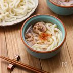 【染みる味♡】鶏ネギ出汁のつけうどん