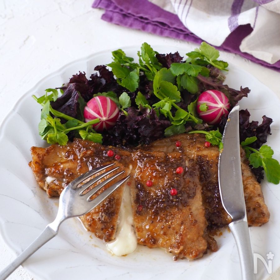 ハニーマスタードポークテンダーロインのレシピ