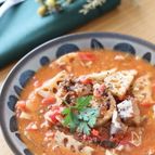 スピードおかず！鯖缶使ってお手軽に♡れんこんの鯖味噌トマト煮