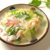 とのちゃまの作ってみた!投稿(とろっとろで優しい味🤭レタスかに玉あんかけご飯)