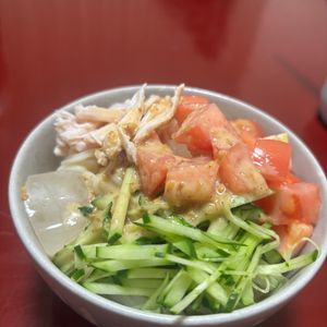 テフロンの使い✋🤟🙌👉の作ってみた!投稿(夏を楽しむ😋うま辛バンバンジーそうめん✨)