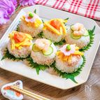 ☆ある物で簡単~ひな祭り寿司☆
