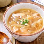 【オニオンスープ】お店で食べる味♪玉ねぎが甘くて美味しい！