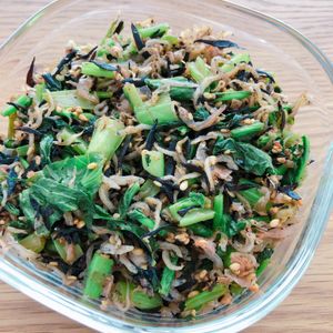 ミルクの作ってみた!投稿(かぶの葉の贅沢ふりかけ)