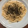 たりおの作ってみた!投稿(混ぜるだけで絶品!海苔まみれクリームパスタ)