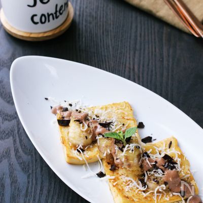 高野豆腐のフレンチトースト（糖質オフ）