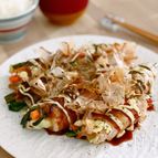 お好み焼き風☆豚野菜巻き
