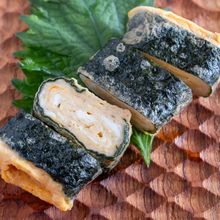 黒い卵焼き！？磯風味の【海苔巻き卵】