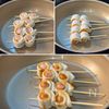 簡単おうち居酒屋おつまみ♪【ウインナーちくわ巻き串焼き】の工程3