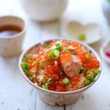 美味しすぎてたまらない♪鮭はらこめし