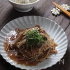 きのこたっぷりあんかけハンバーグ