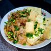 ヴェルの作ってみた!投稿(ワンパン10分!【豚こま肉と豆腐のすき煮】ご飯すすむ甘辛味♩)