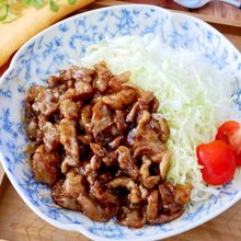 【スタミナトンテキ丼】男子が喜ぶ！