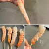 【エビしそ豚バラ巻き串焼き】お酒がすすむ最強串!の工程1