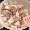 サクッと一品♩こく旨豚大根のオイスター煮の工程2