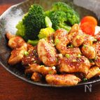 鶏むね肉のしょうが焼き　、　筋トレ食！