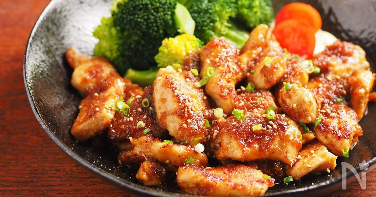 動画あり 鶏むね肉のしょうが焼き 筋トレ食 By 筋肉料理人 藤吉和男 レシピサイト Nadia ナディア プロの料理家のおいしいレシピ