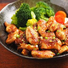 鶏むね肉のしょうが焼き 、 筋トレ食!