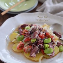 ホタルイカとそら豆の春マリネ