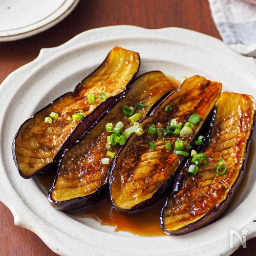 【茄子の照り焼き】10分でとろとろ、むくみ解消