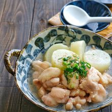 大根と柔らか鶏肉の旨だしとろーり煮