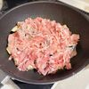 夏野菜と豚しゃぶ肉のさっぱりみぞれ煮の工程2