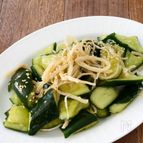 さきいかと叩かない叩ききゅうりの旨み漬け