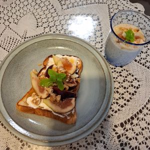 フェビアンの作ってみた!投稿(おうちでカフェ気分♪いちじくトースト)