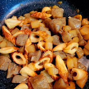 ヴェルの作ってみた!投稿(【大根とこんにゃくのおかか炒め】コスパ抜群すぎ！節約副菜♪)