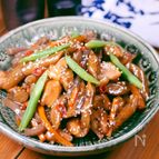 お弁当に作り置きに♪ワンパンで理想のおばんざい☆甘辛鶏ごぼう