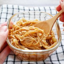 レンジで2分！えのきのピリ辛ナムル