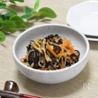 わが家の定番♪ひじきと白滝きの煮物