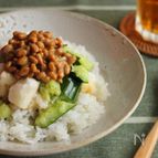 栄養満点時短メシ！3分で完成ねばねば丼