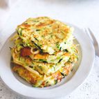 ズッキーニのチーズガレット