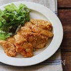 鶏胸肉の甘辛焼き。