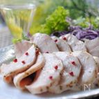 超簡単しっとりびっくりジューシー鶏ハム