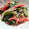 コスモスの作ってみた!投稿(美肌♪チンゲン菜とカニカマのポン酢マヨ和え)