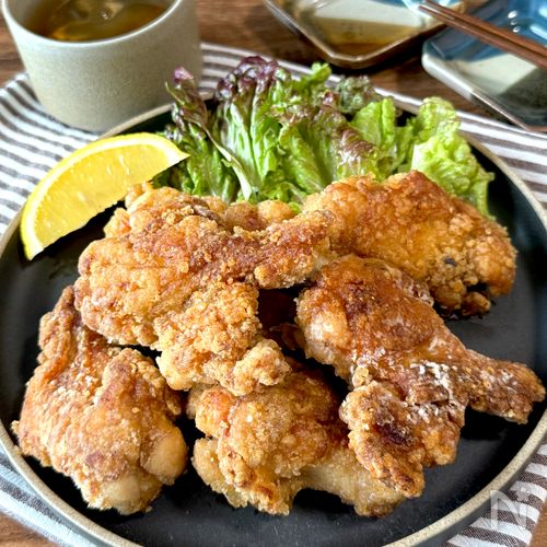 開いてカリッ！手羽元唐揚げ